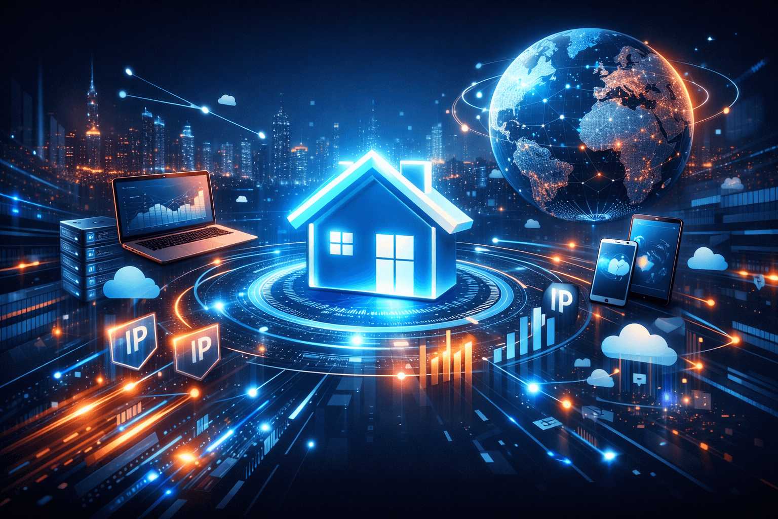 静态住宅代理：为企业级长期运营提供稳定的网络身份解决方案