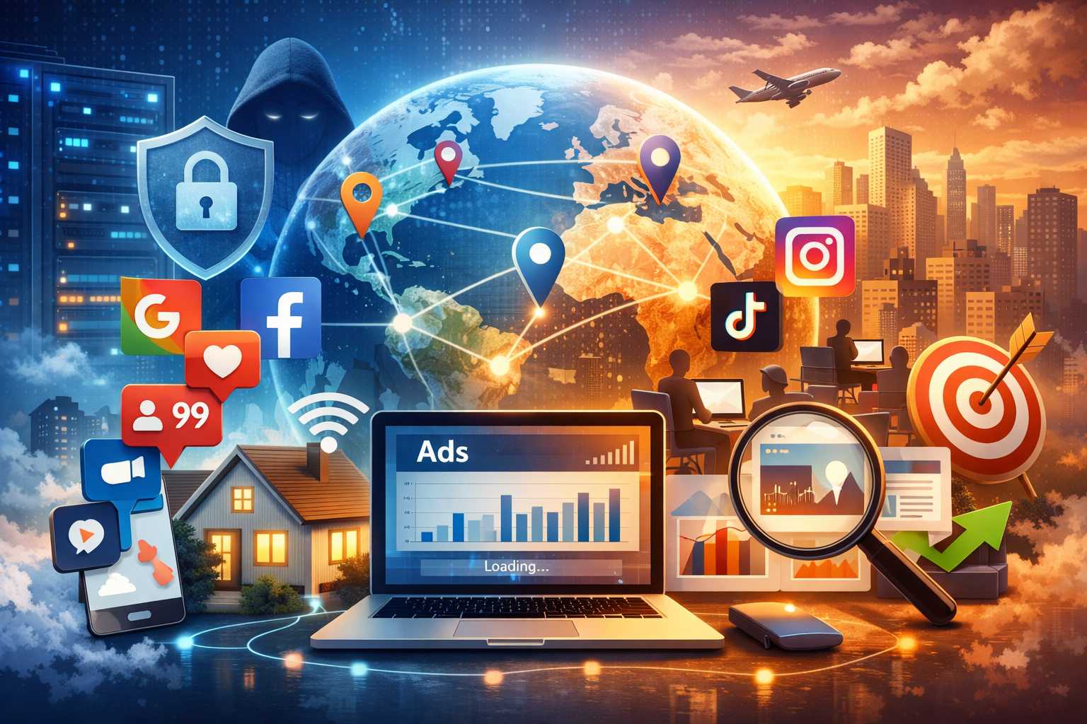 动态住宅代理在社交媒体与广告运营中的实战应用