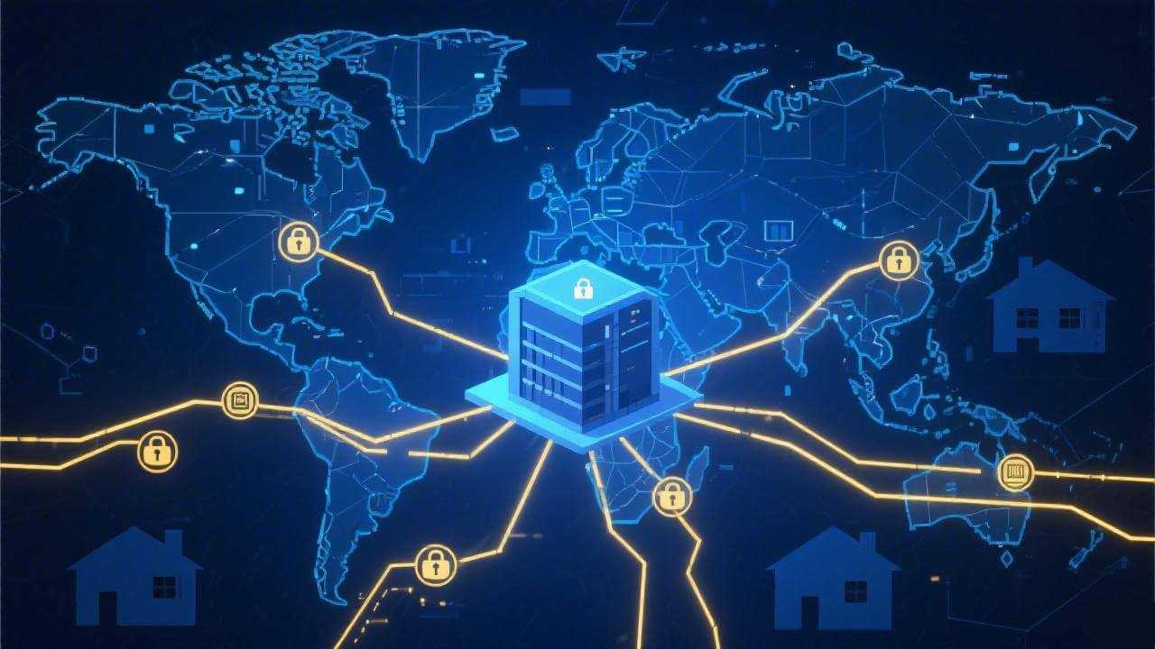 2026静态住宅代理指南：Ip2up如何重塑企业级数据采集架构