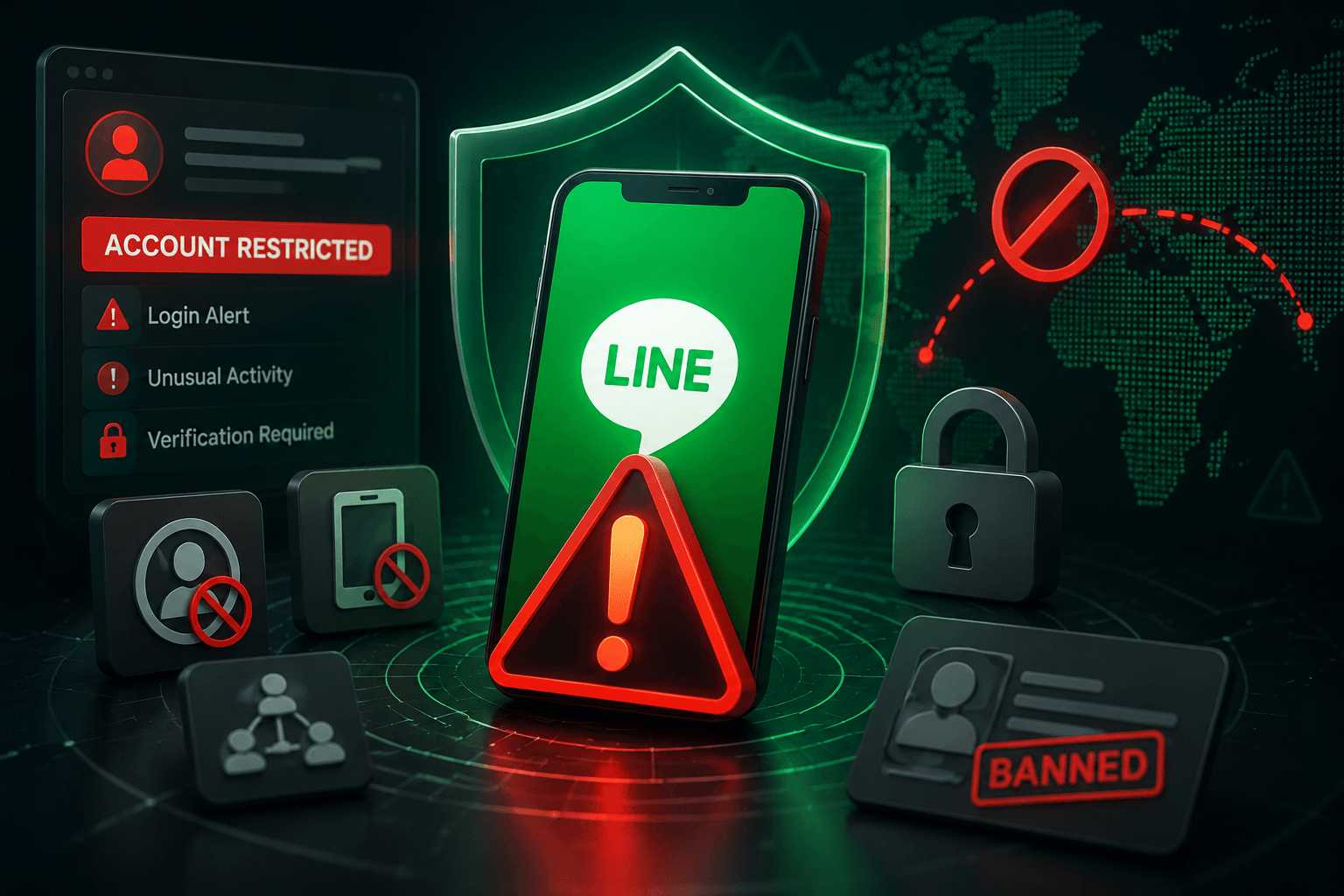 LINE账号封号原因全解析：登录异常与环境稳定性完整指南（2026版）